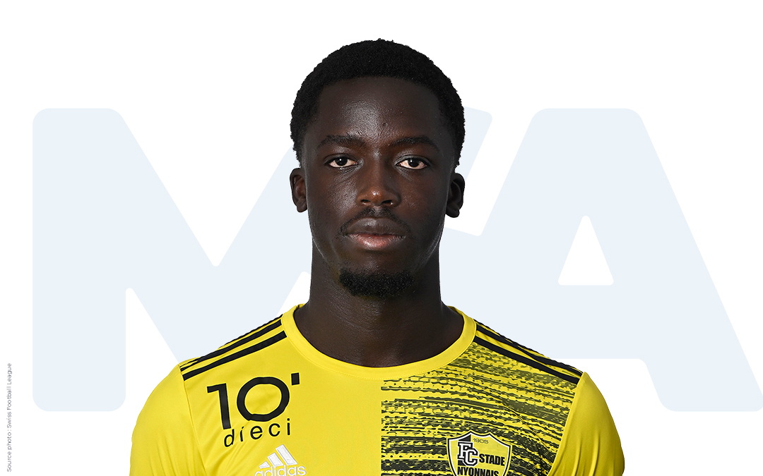 Christian Gomis, football player managed by the MSA agency, left winger.